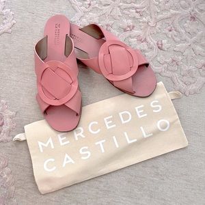 Mercedes Castillo leather sandals size 40